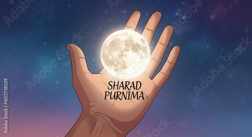 Conceptual Sharad Purnima I...