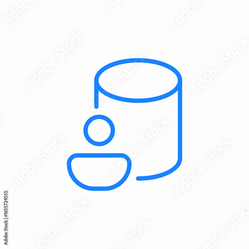 data analyses icon sign vector