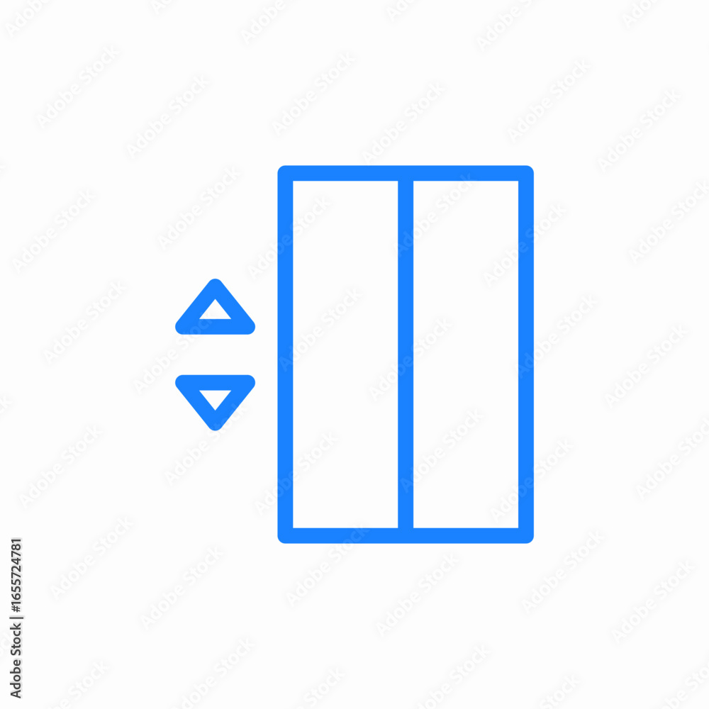 elevator lift icon sign vector elevator lift icon sign vector