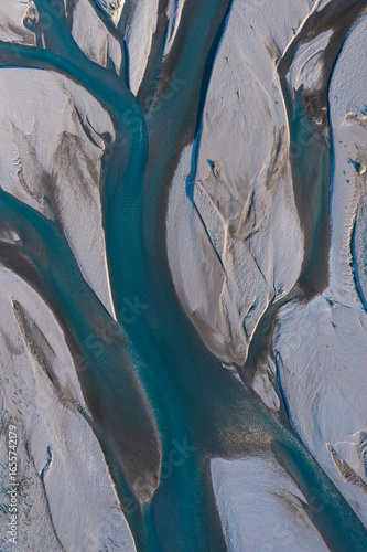 New Zealand Braided River