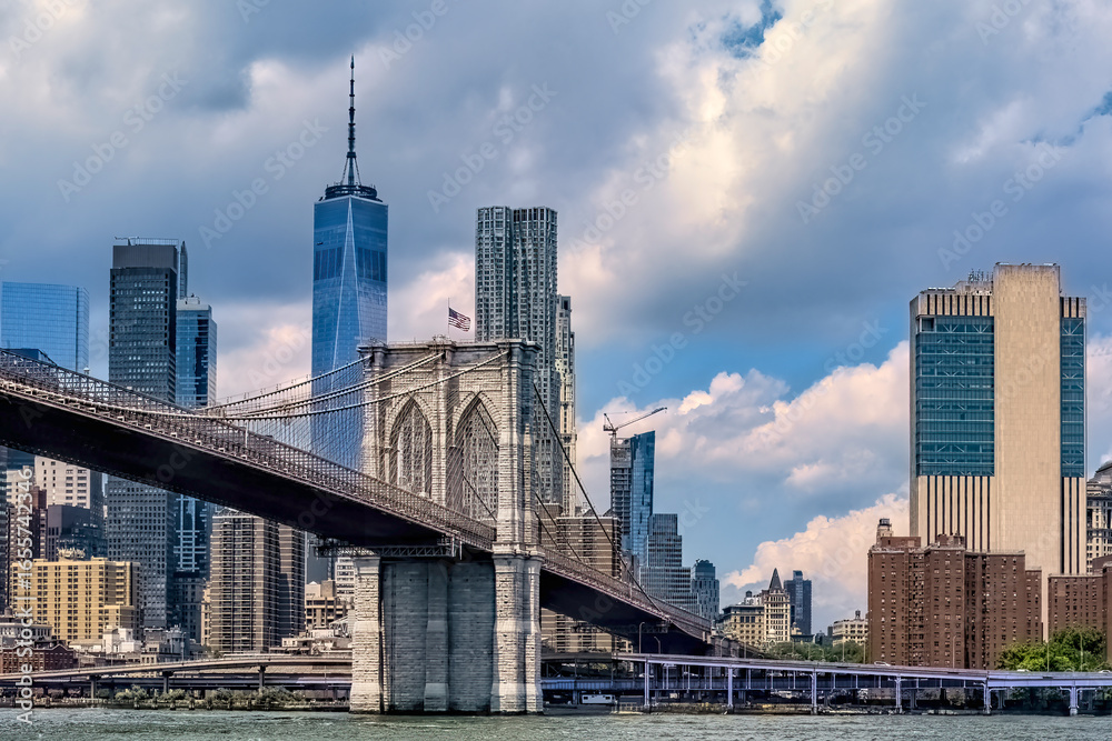 Obraz premium Lower Manhattan from Governors Island