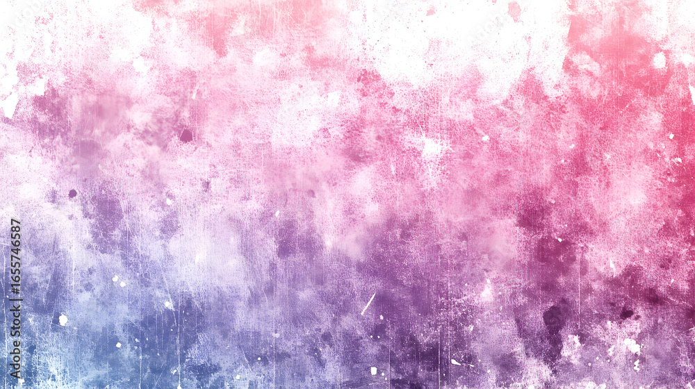 Fototapeta premium Textured gradient background with pink, purple, and blue hues, e