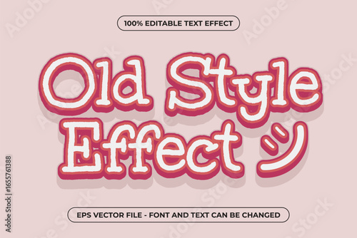 ols style editable text effect