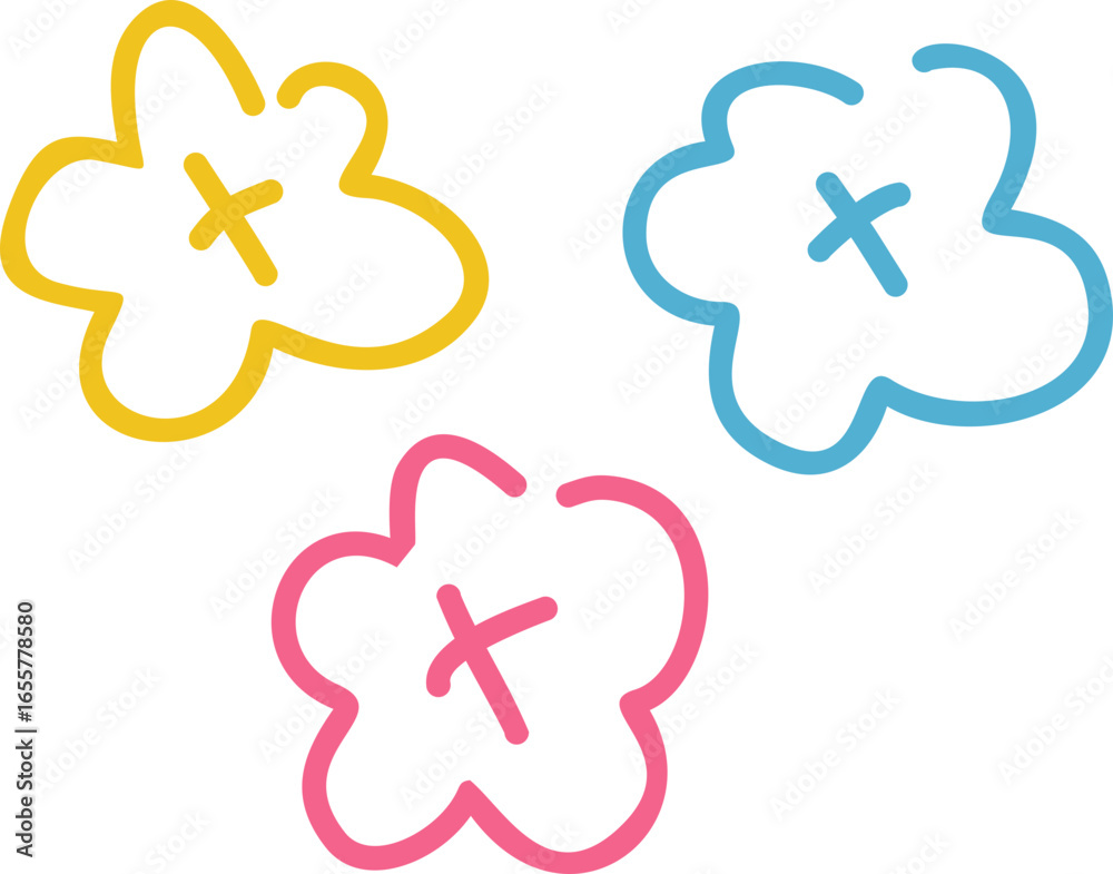 Obraz premium Cute Handdrawn Element