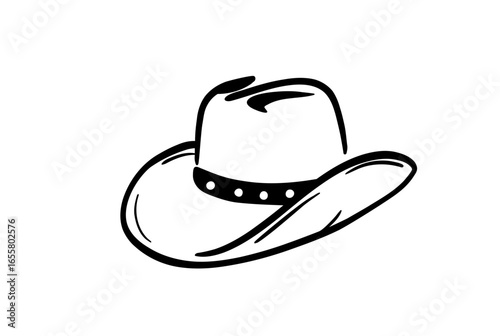 Western cowboy hat 