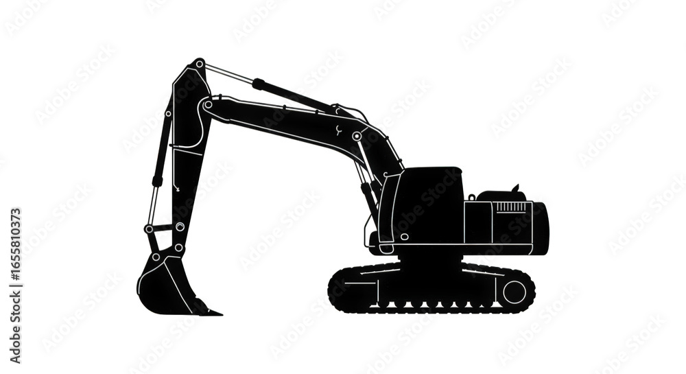 Heavy Duty Excavator Machine for Construction and Digging Projects Heavy Duty Excavator Machine for Construction and Digging Projects