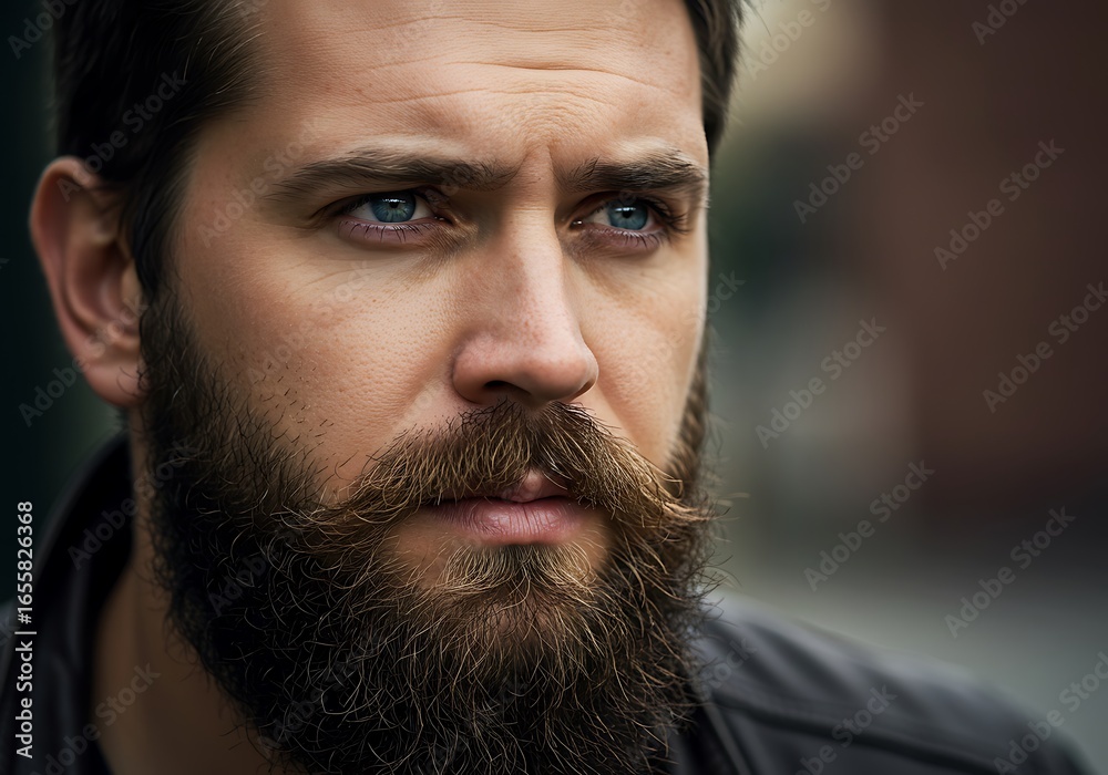 Fototapeta premium Steel Gaze, City Shadow