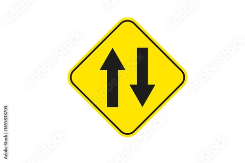 two way traffic sign Free Download two way traffic sign - GFXLoad