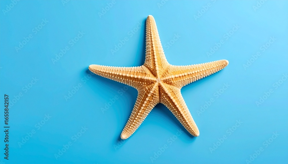 starfish on blue background starfish on blue background