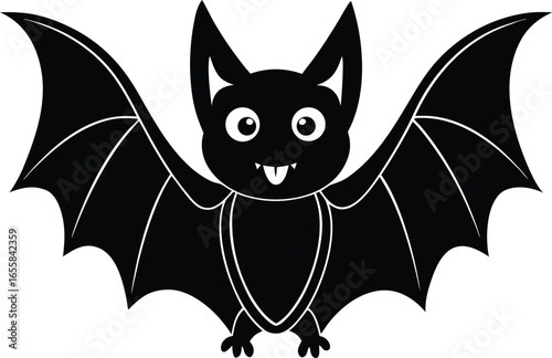 Bat Silhouette Icon