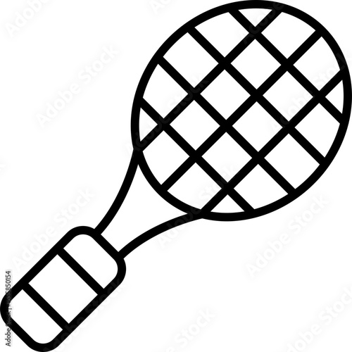Tennis Racket Icon