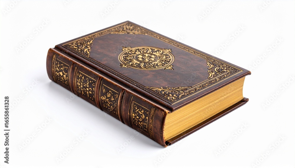 Fototapeta premium old book isolated on white