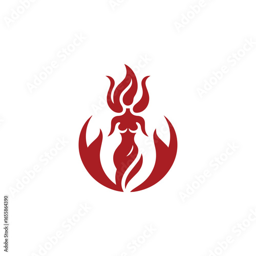 Fire Goddess Logo