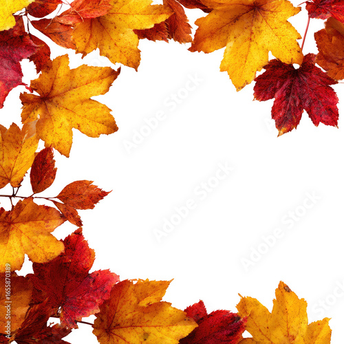Autumn leaves frame (2)