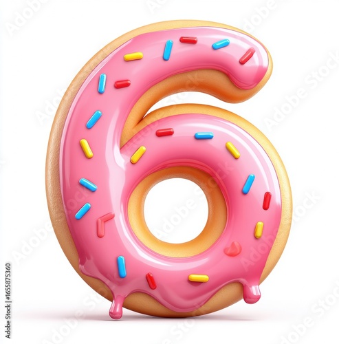 Pink Donut Number Six