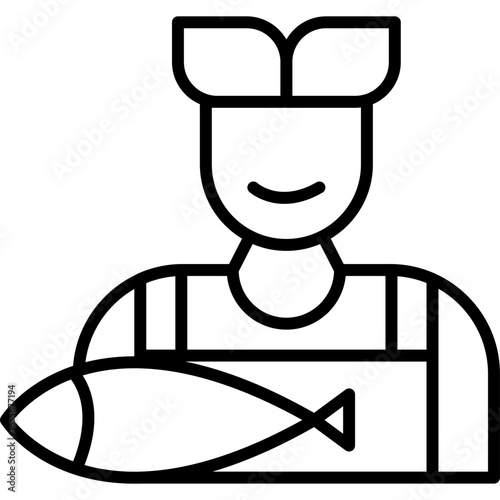 Fisherman Icon