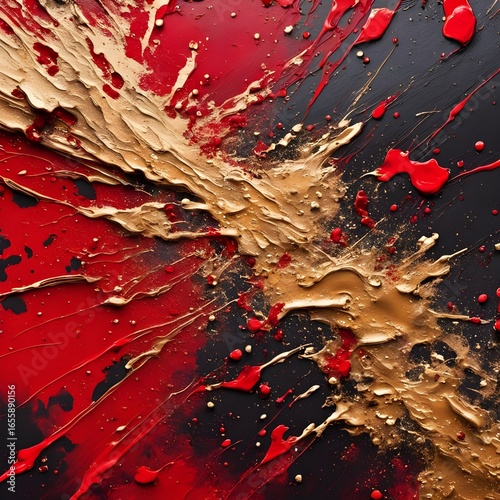 abstract red background