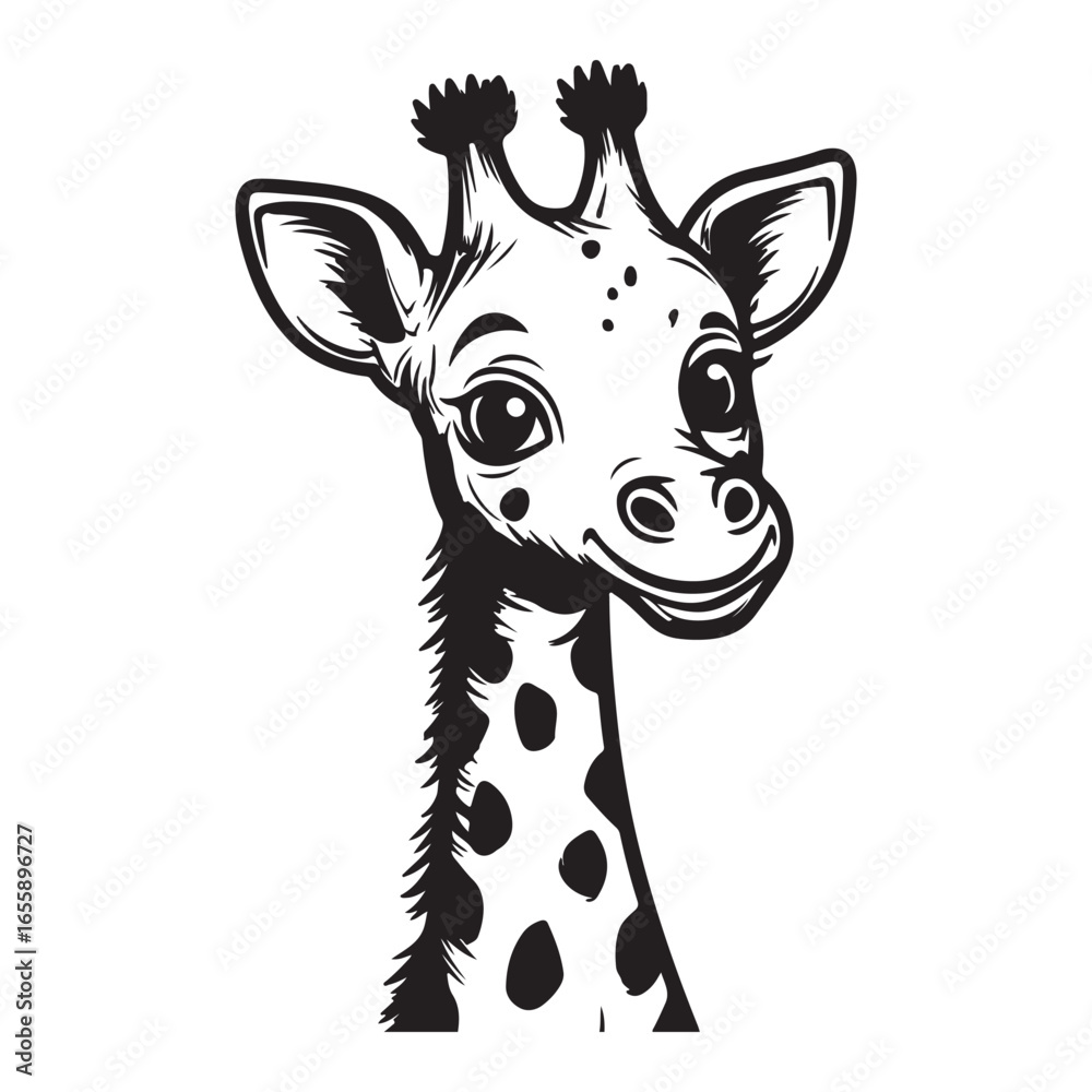 Obraz premium giraffe icon