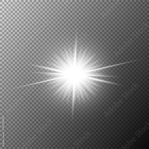Bright Light Star Effect