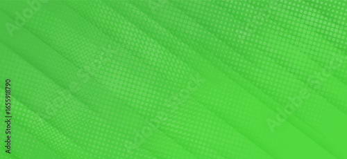 green background adorned with white lines art, creating an abstract design. The composition includes various circular shapes, emphasizing colorfulness and vector graphics. 