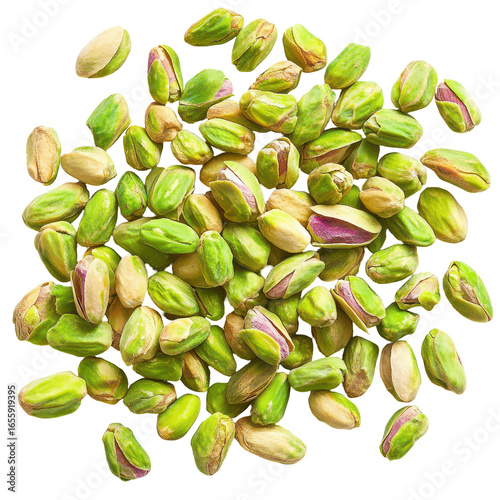 Wallpaper Mural Vibrant pile of shelled pistachios, offering a healthy and delicious snack option. Torontodigital.ca