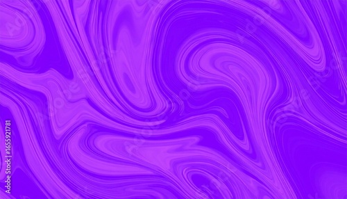A vibrant purple marbling pattern displays fluid, flowing curves and smooth transitions of color.