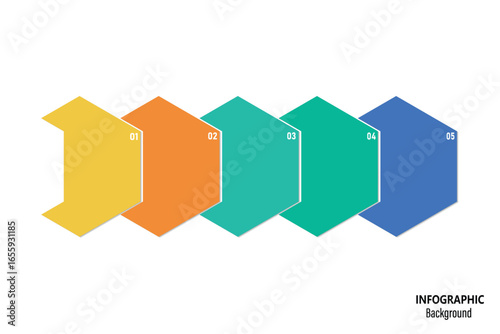 Free Download Five pieces puzzle infographic. Puzzle pieces vector set. Puzzle jigsaw on white background. Set of puzzle pieces. Vector illustration - GFXLoad