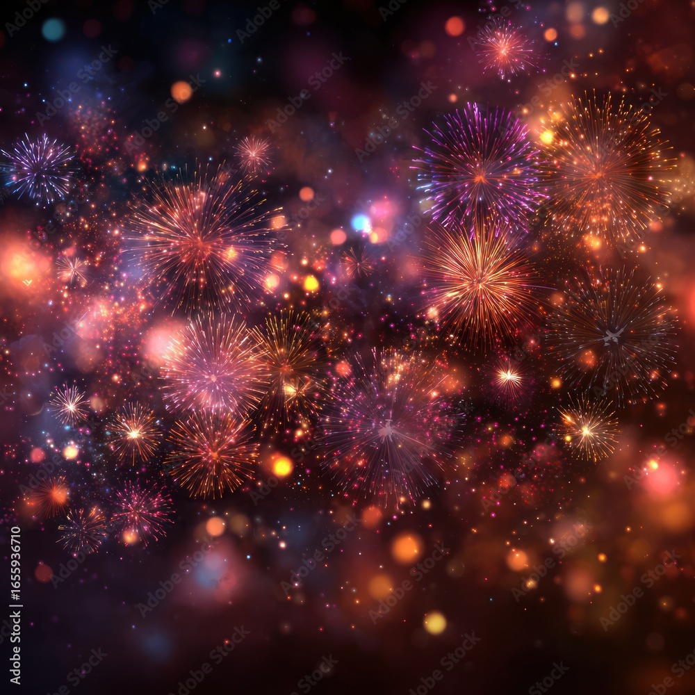 Obraz premium new year celebration background image