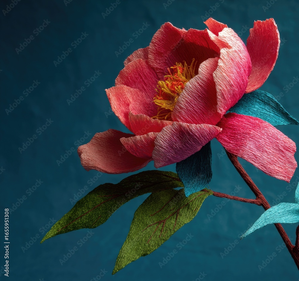 Fototapeta premium Pink Peony Bloom