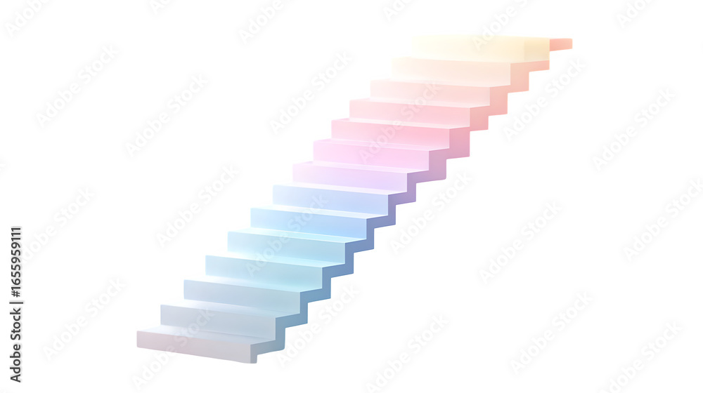 Fototapeta premium red carpet isolated on white