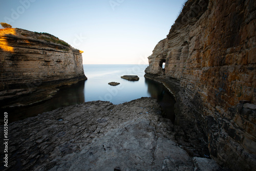 Fototapeta Naklejka Na Ścianę i Meble -  Kerpe is a tourist town located on the Black Sea coast of the Kandıra district of Kocaeli.