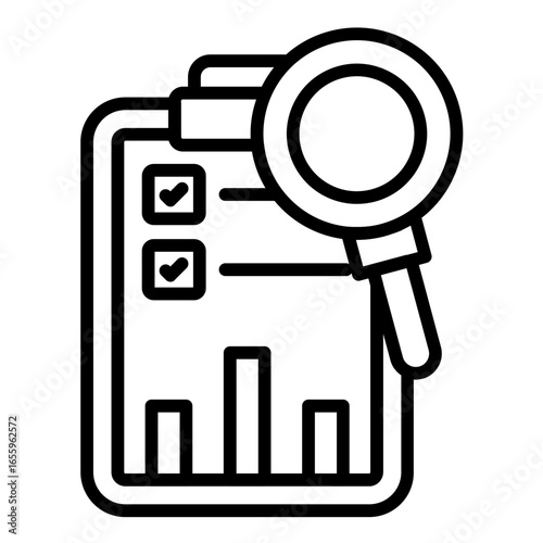 Cuadro en lienzo Results Icon