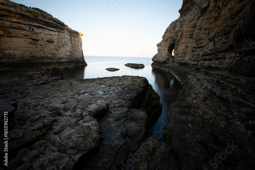 Fototapeta Naklejka Na Ścianę i Meble -  Kerpe is a tourist town located on the Black Sea coast of the Kandıra district of Kocaeli.