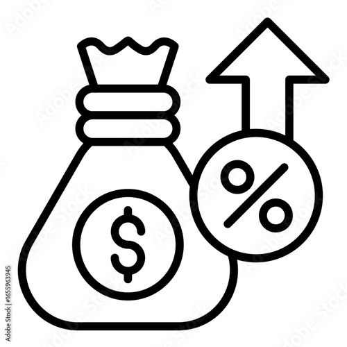 Interest Rate Icon
