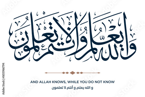 346 Quran Verse Islamic Calligraphy