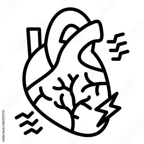 Heart Attack Icon