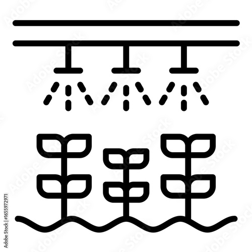 Agricultural Water Use Icon