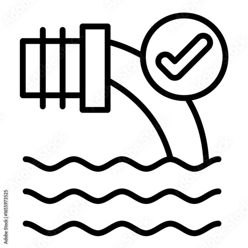 Water Pollution Icon