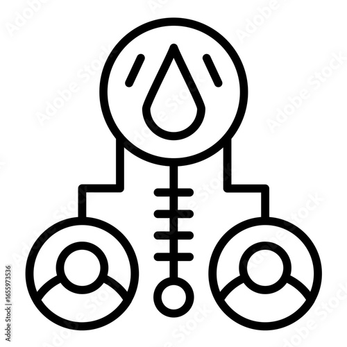 Water Rationing Icon