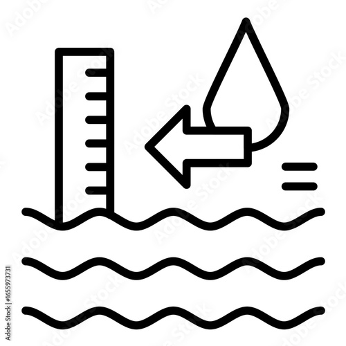 Groundwater Recharge Icon
