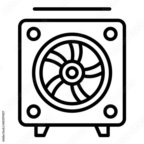 Cooling Fan Icon