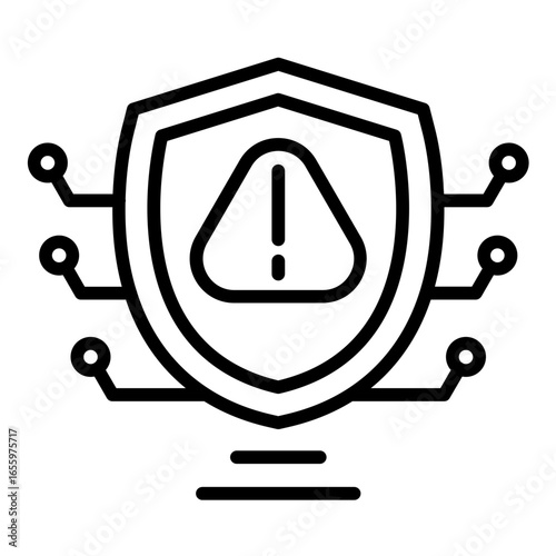 Cybersecurity Threat Icon