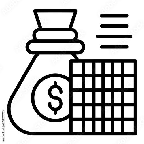 Economic Downturn Icon