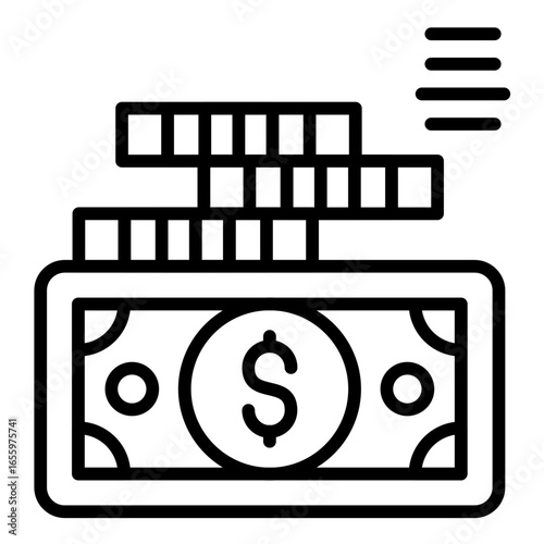 Economic Inflation Icon