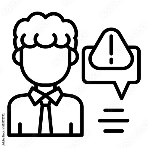 Employee Misconduct Icon