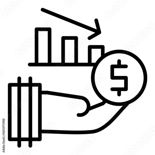 Market Saturation Icon