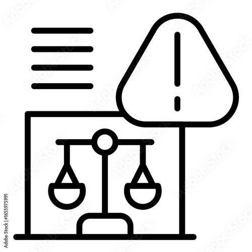 Litigation Risk Icon
