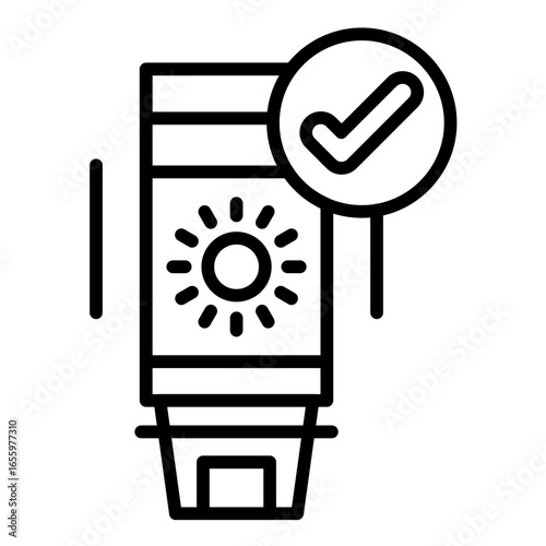 Sunscreen Icon