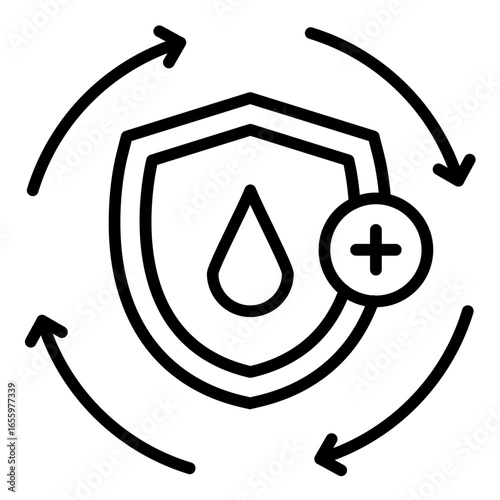 Water resistant Icon