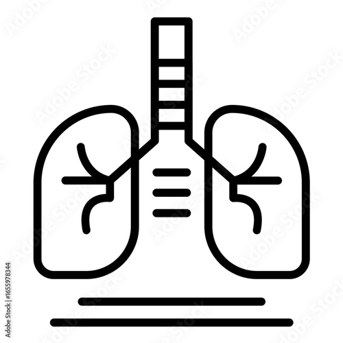 Respiratory System Icon